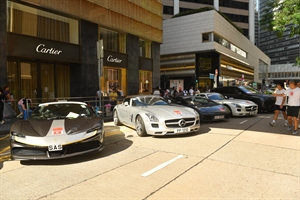 慶祝中華人民共和國成立75周年 香港回歸祖國27周年 中國香港汽車會主辦 經典名車巡遊