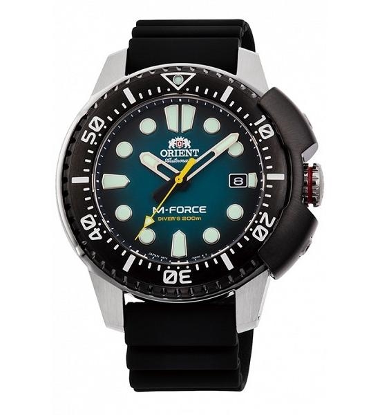 Orient M Force Sport 200m Diver Men s Automatic Watch RA AC0L04L00B