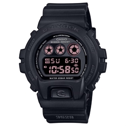 Casio G-SHOCK 6900 系列黑色基本款數碼運動手錶 DW-6900UMS-1