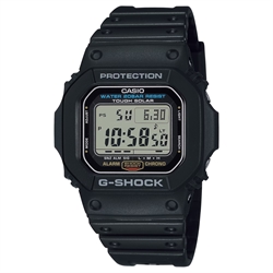 Casio G-SHOCK  5600 系列黑色數碼運動手錶 DW-5600UE-1