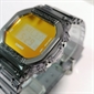 Casio G-SHOCK 5600 系列 黃昏海灘搶眼反射玻璃半透明灰色數碼手錶 DW-5600TLS-8