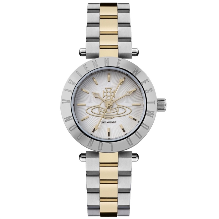 Vivienne Westwood Westbourne Orb White Dial Stainless Steel Women's Analog Quartz Watch VV092SLSG