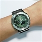 Casio G-SHOCK G-STEEL 2100 系列綠色錶盤八角形藍牙太陽能手錶 GBM-2100A-1A3