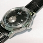 Orient Bambino 经典复古黑色表盘真皮表带男士机械手表 RA-AP0101B30B