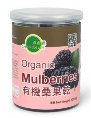 點點綠 有機桑果乾 (100克)