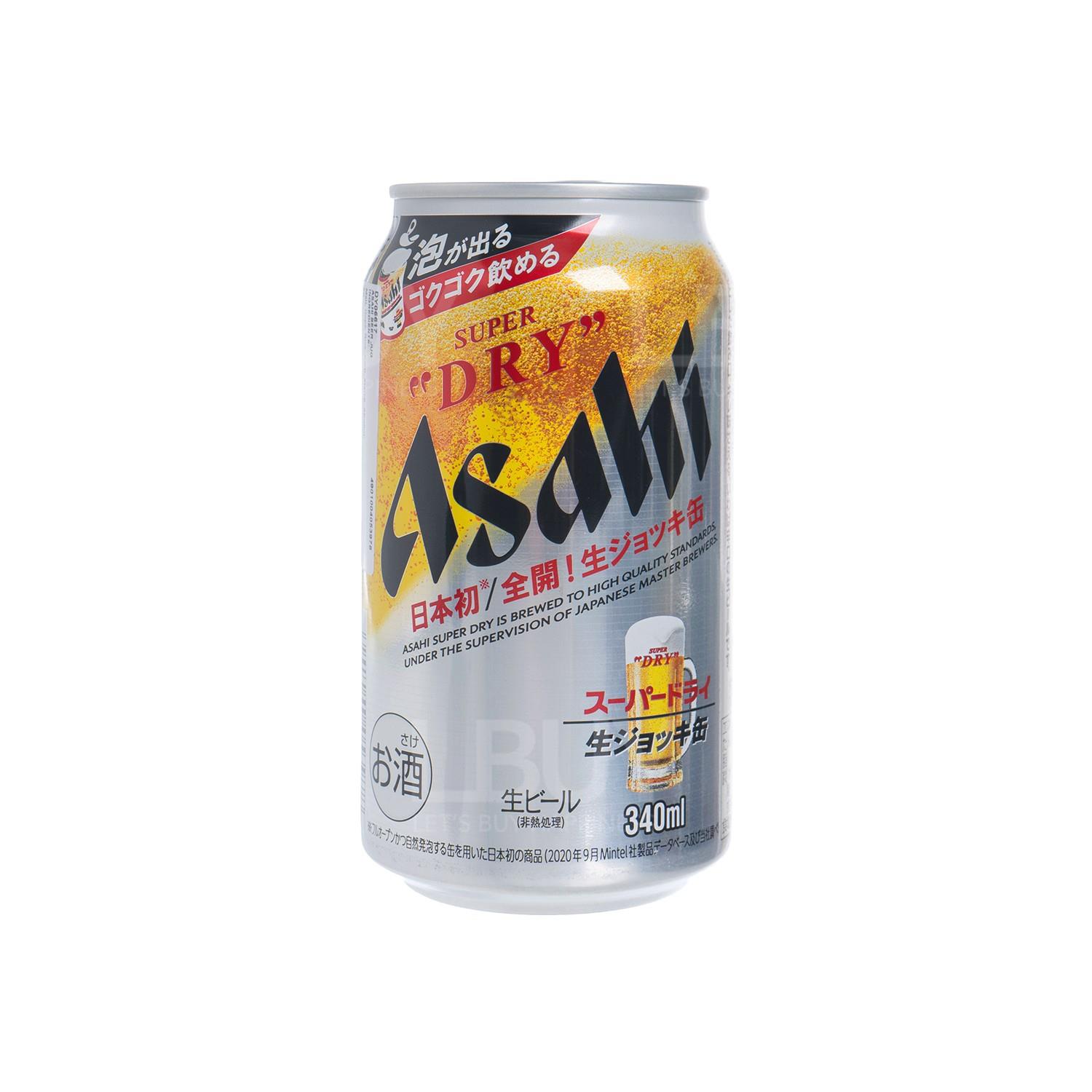 ASAHI 朝日生啤 (340ml)