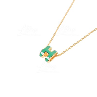 Louis Vuitton M00762 LV Eclipse Necklace, Gold, One Size