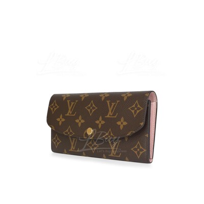 LOUIS VUITTON Monogram Emile Wallet Gold Buckle Long Wallet Brown/Wine –  Brand Off Hong Kong Online Store