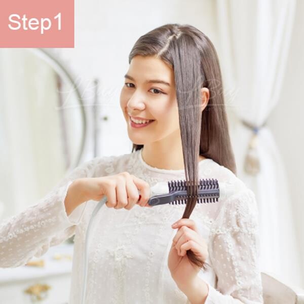 Mini top brush iron