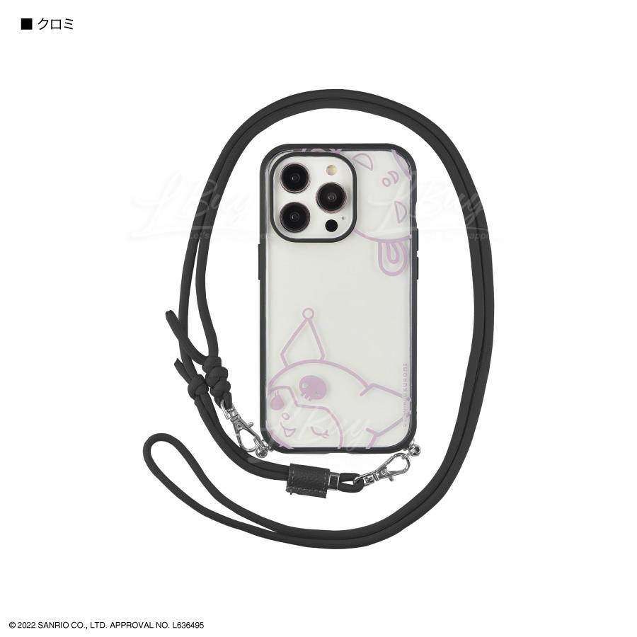 Kuromi  iPhone14 Pro 手機殼連繩