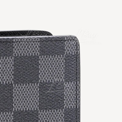 Louis Vuitton N62663 Damier Graphite Canvas Multiple Wallet - The