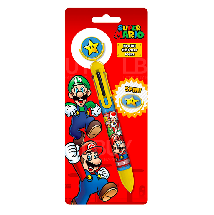 Super Mario (Burst) Multi Color Pen
