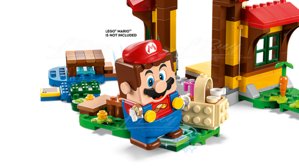 LEGO-LEGO Super Mario 71422 Picnic at Mario's House Expansion Set 6+