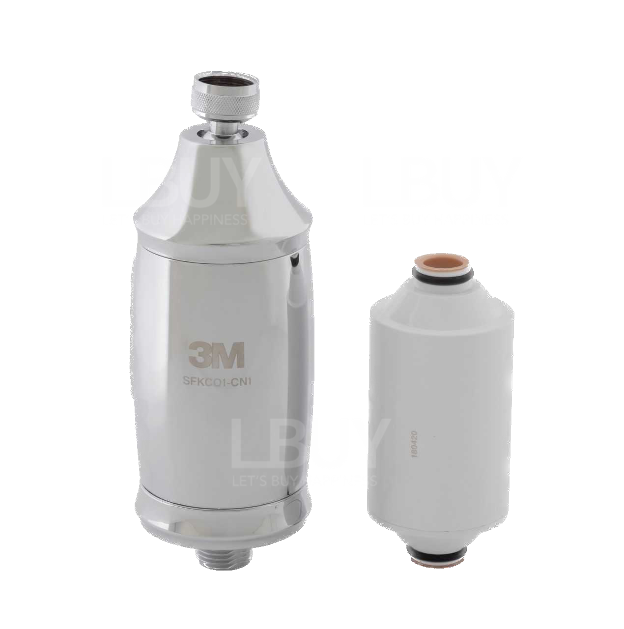 3M 除氯沐浴过滤器 SFKC01-CN1 连替换滤芯1+1套装(香港行货)