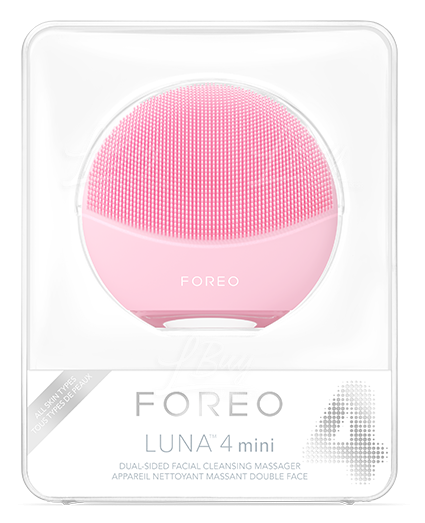 FOREO-FOREO LUNA 4 massager cleansing Mini facial - Pearl Pink Dual-sided