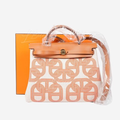 Hermes Herbag 31 Beige Ghw