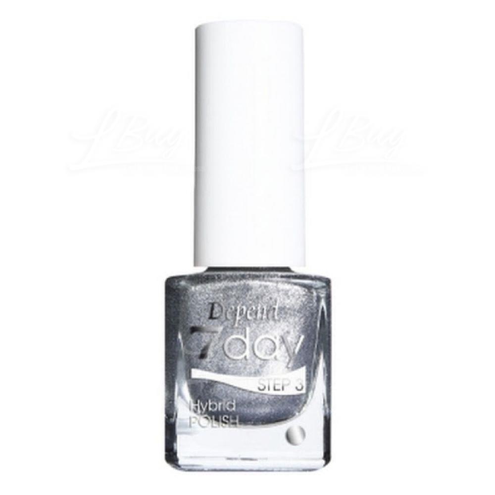 DEPEND 7day 仿GEL甲快乾甲油 7057 金屬銀色 (不透明) 5ml