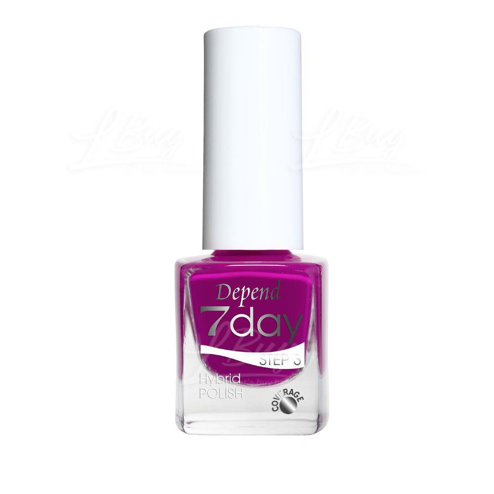 DEPEND 7day 仿GEL甲快乾甲油 7276 紅菜頭紫紅色 (不透明) 5ml