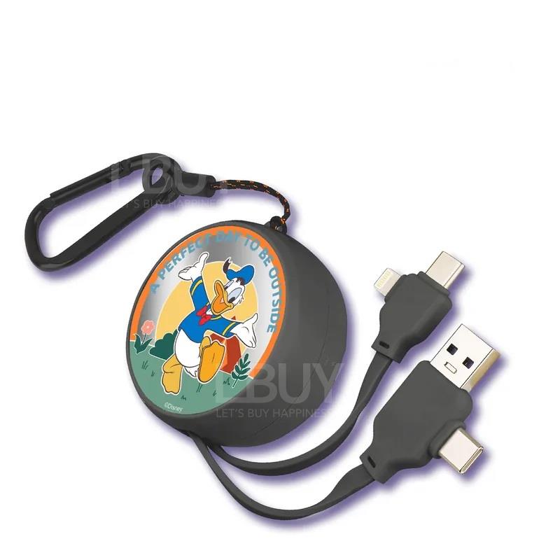 迪士尼 4合1快充充電線 唐老鴨 Donald Duck