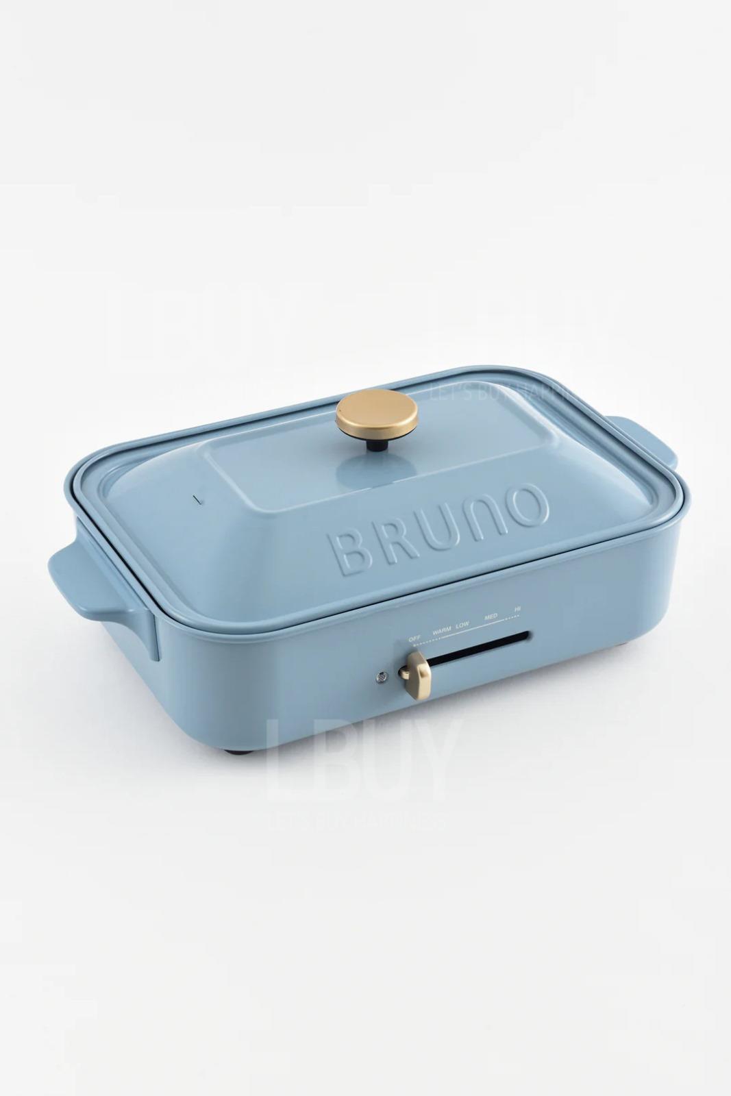 BRUNO 1200W Compact Hot Plate - Blue  - BOE021-POBL