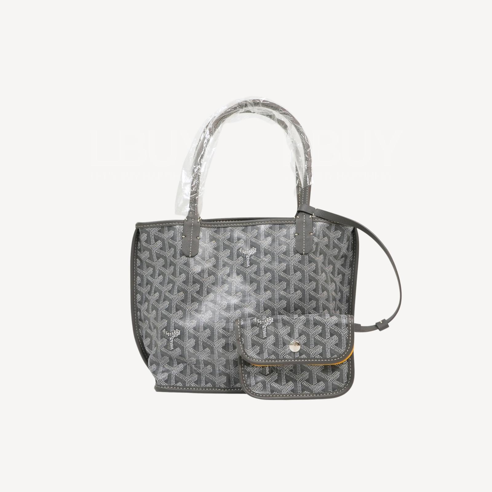 Goyard Anjou Mini Bag 单肩手袋手挽袋 灰色