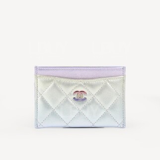 Chanel 幻彩漸層金屬小牛皮卡片包  AP0213