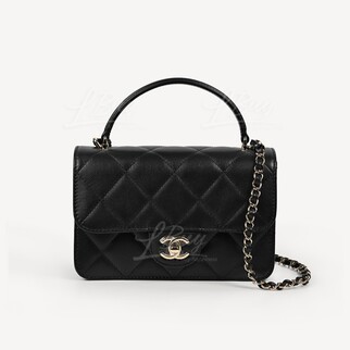 Chanel CoCo LadyBlack Flap Bag AS2680