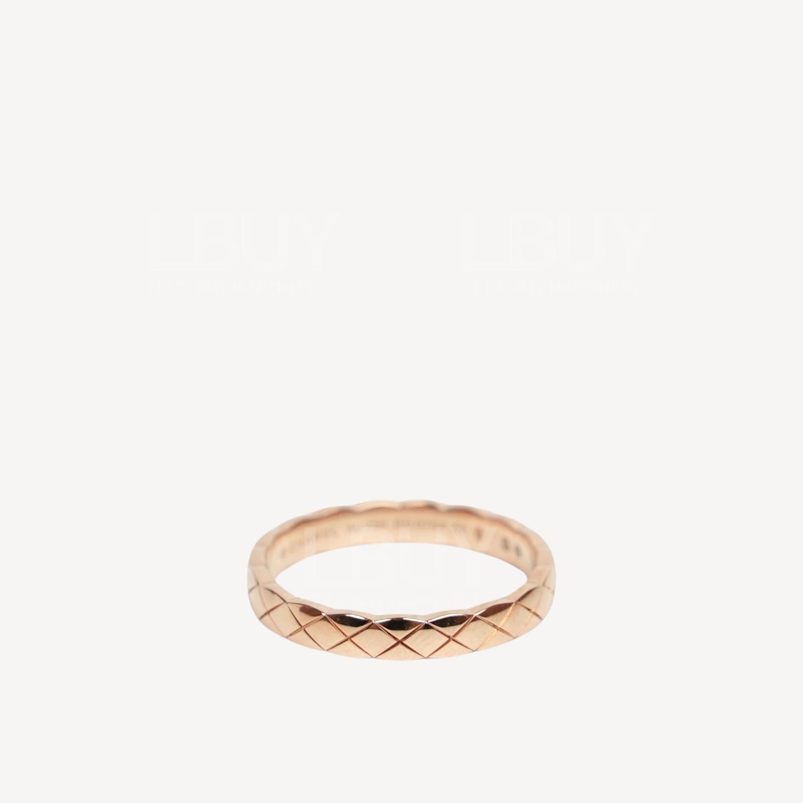Chanel Coco Crush Ring 18K Beige Gold Mini version J1178557