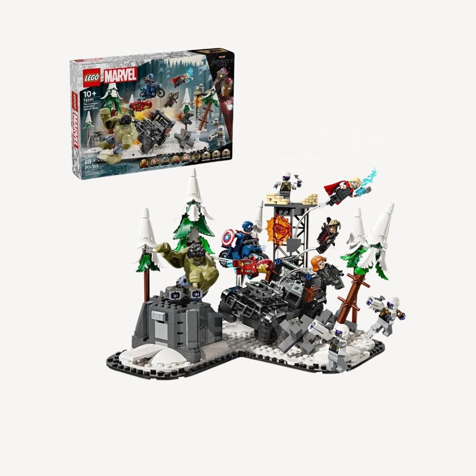 LEGO 76291 Marvel 漫威 復仇者聯盟 2：奧創紀元 超級英雄冒險盒組 10+