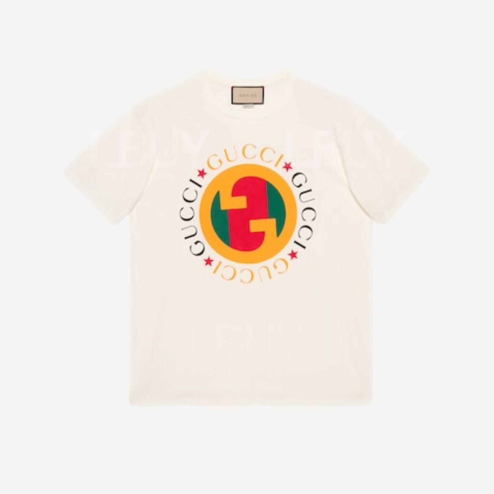 Gucci COTTON JERSEY PRINTED T-SHIRT