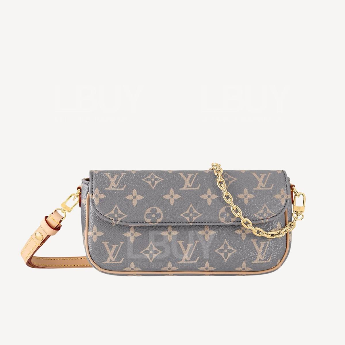 LV Wallet on Chain Ivy 灰色 M12778