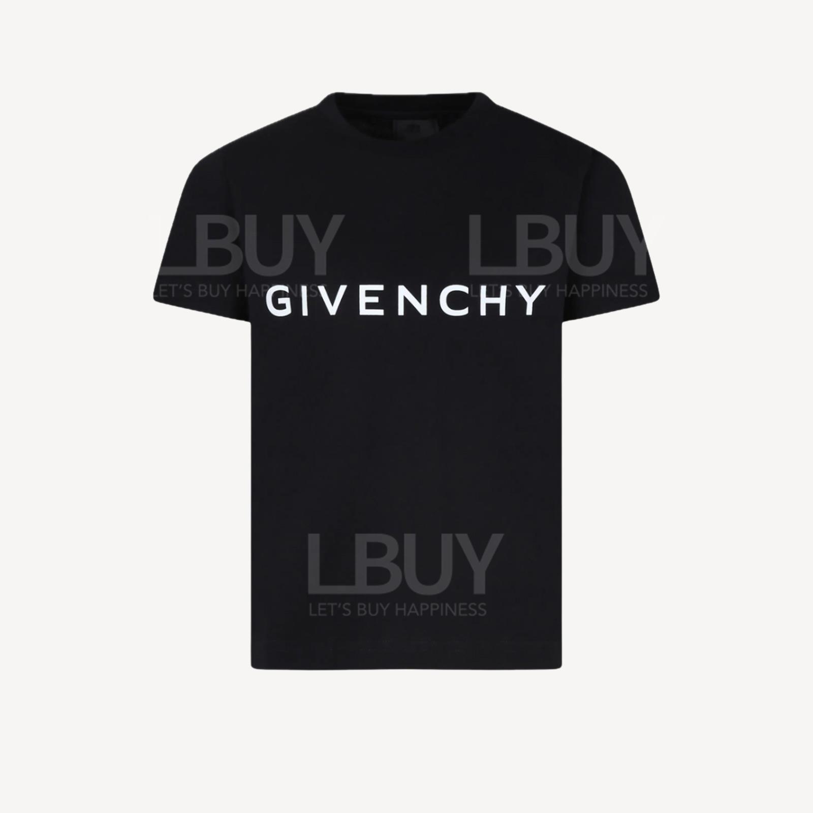 Givenchy 黑色短袖T恤 H30343