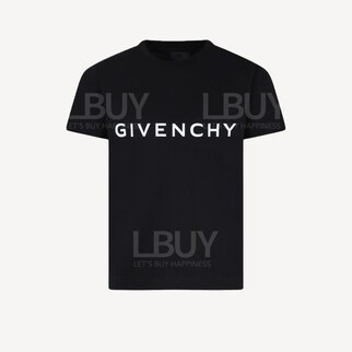 Givenchy 黑色短袖T恤 H30343