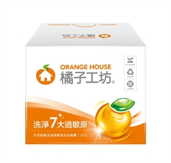 橘子工坊環保洗衣膠囊 22粒
