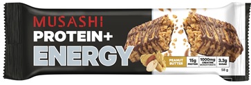 Musashi 蛋白質+能量花生醬棒 58g
