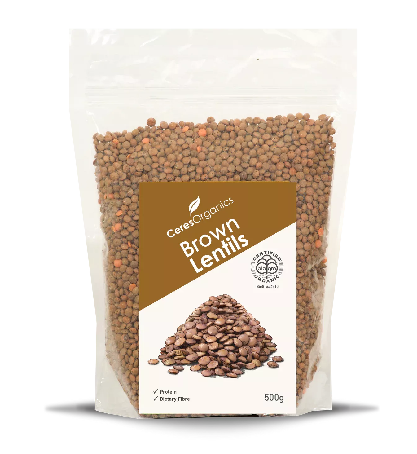 Ceres Organics Organic Brown Lentils 500g