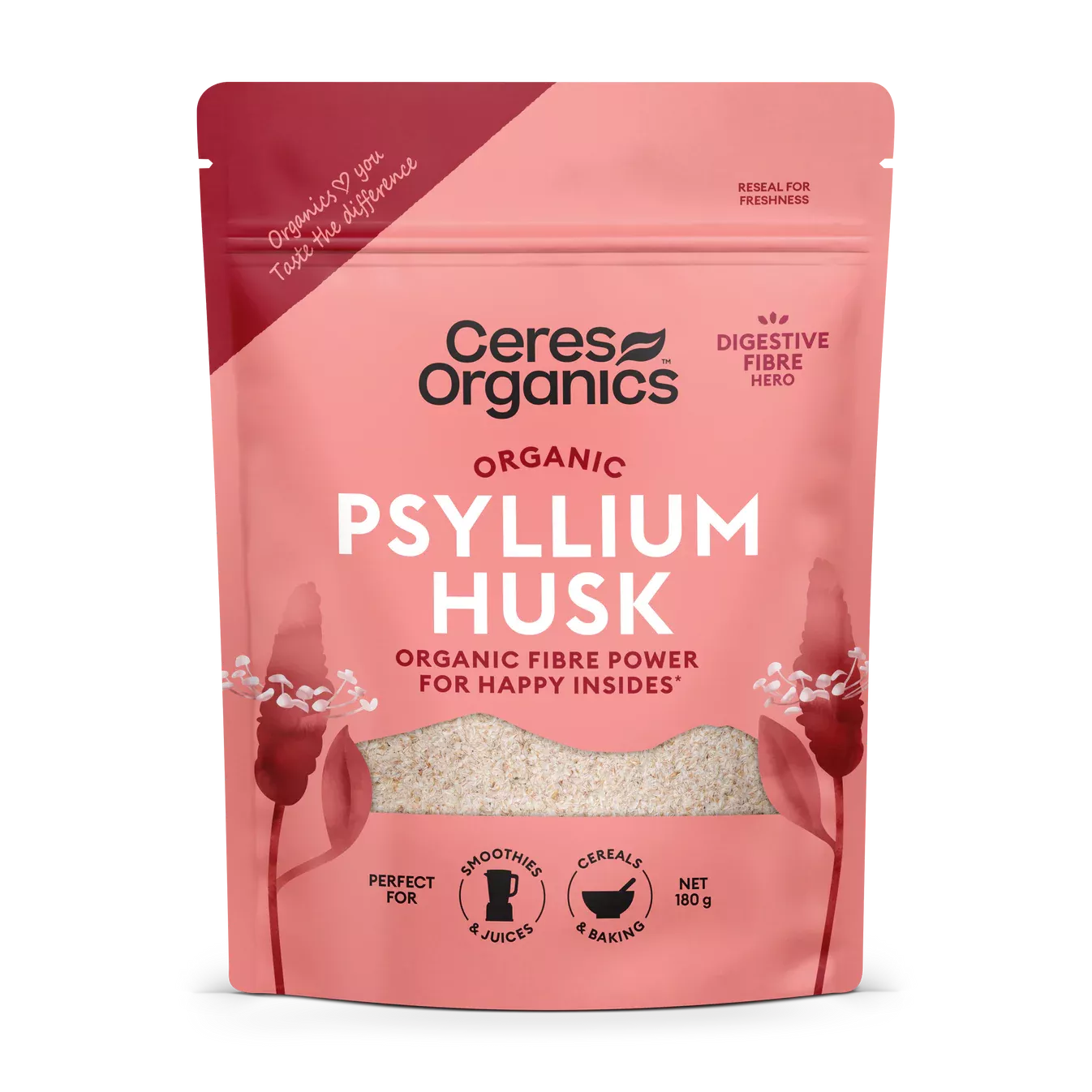 Ceres Organics Organic Psyllium Husks 180g
