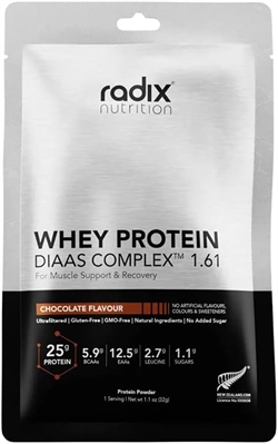 Radix Whey Protein DIAAS COMPLEX 1.61 - Chocolate Flavour 32g