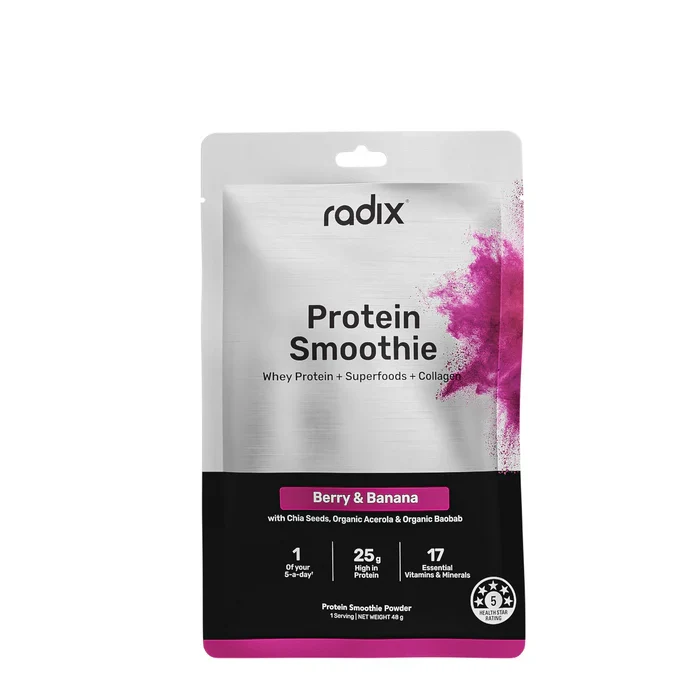 Radix 蛋白质奶昔 - 浆果香蕉 54g