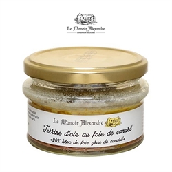 Goose Terrine with Duck Foie Gras (180g)