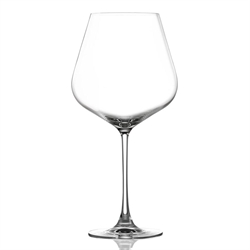 Lucaris Hong Kong Hip Burgundy glass