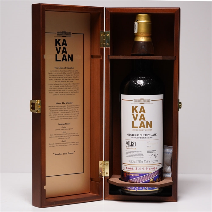 Kavalan Oloroso Sherry Cask 葛瑪蘭(亞洲味蕾協會) 十年磨一劍系列