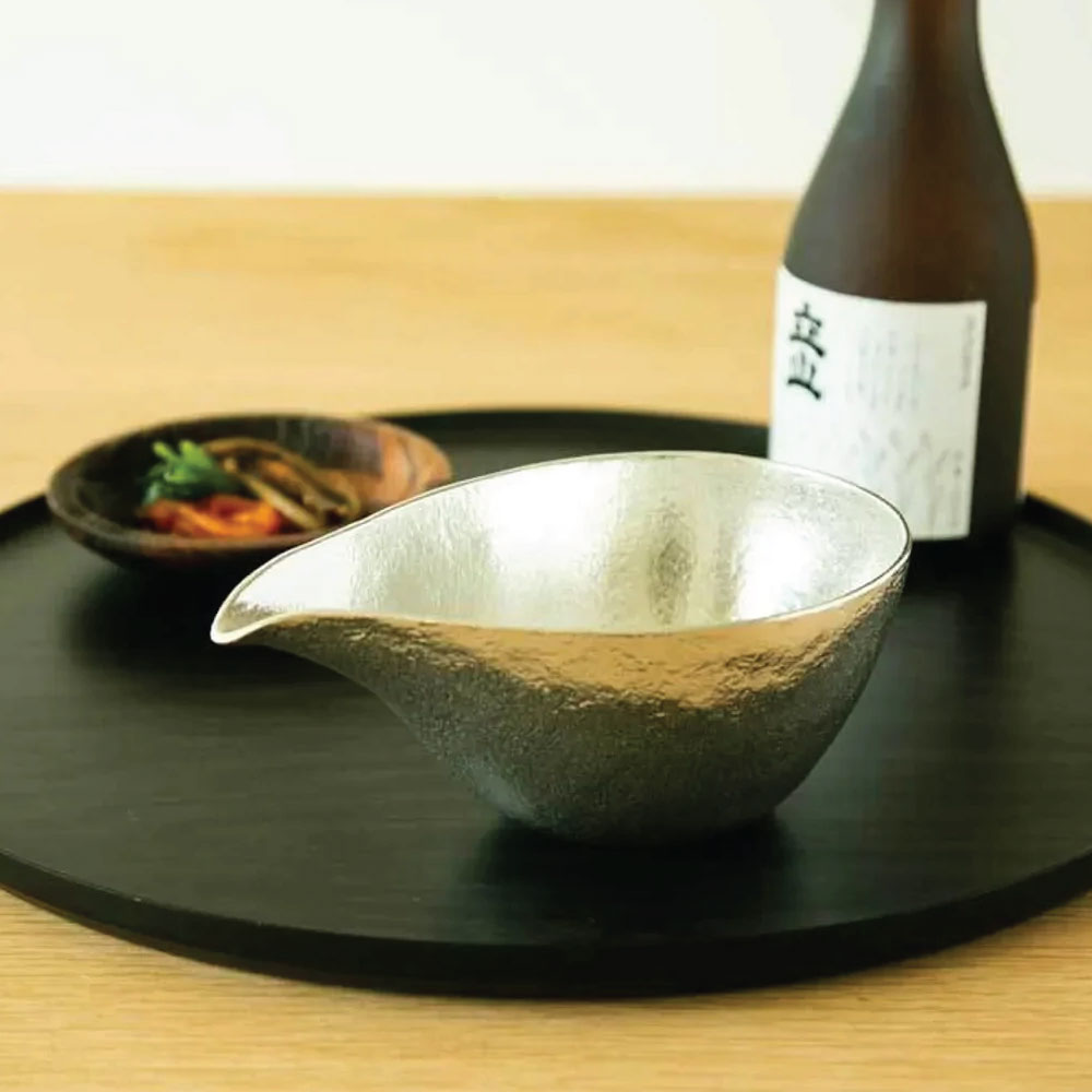 能作Nousaku 富士山錫酒杯木盒裝(銀)
