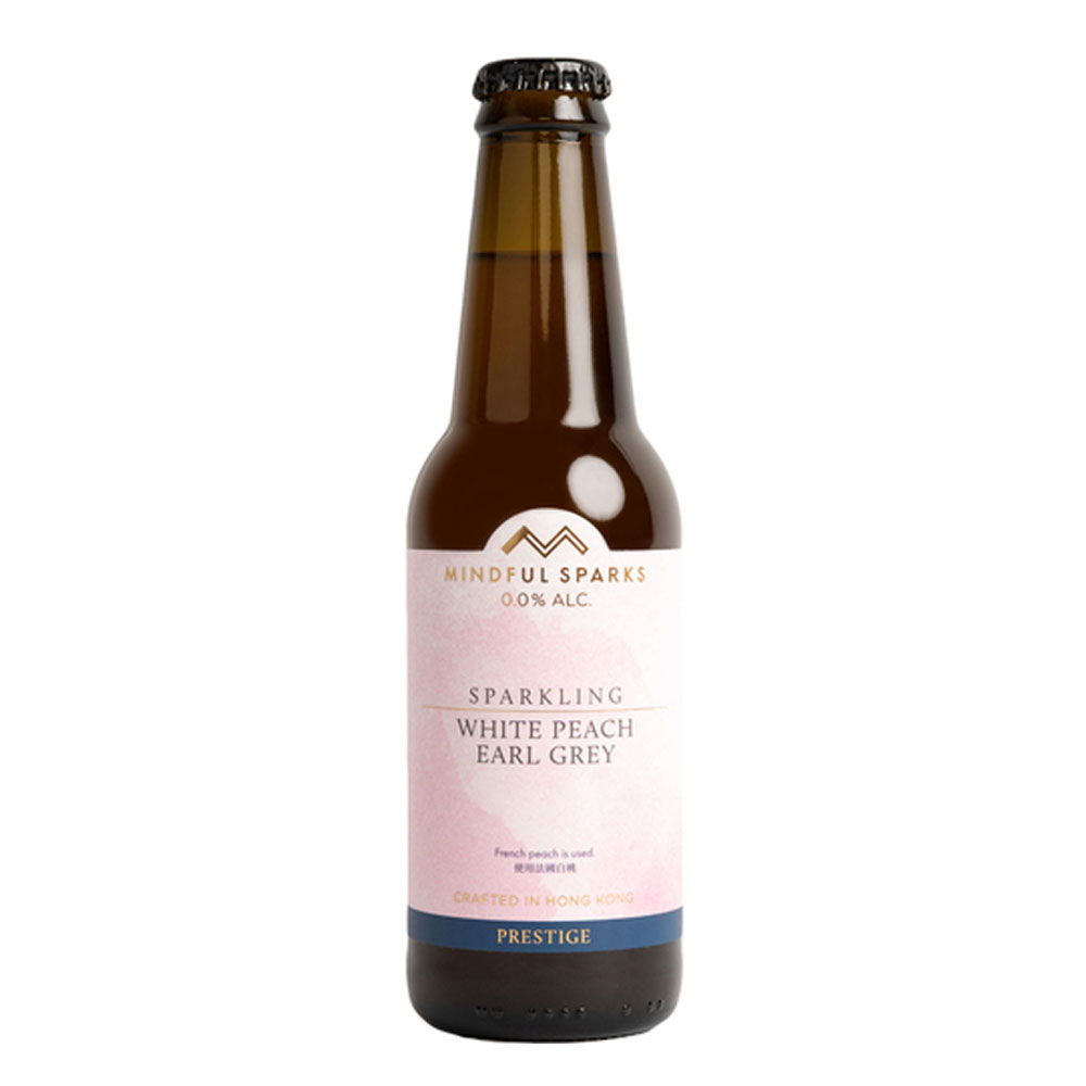 Mindful Sparks Sparkling White Peach Earl Grey (245ml)