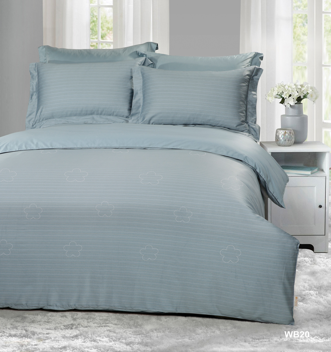 天丝羊毛四季被  #WB20