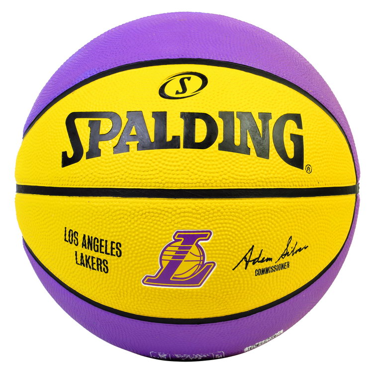SPALDING NBA Lakers Basketball, Size 7