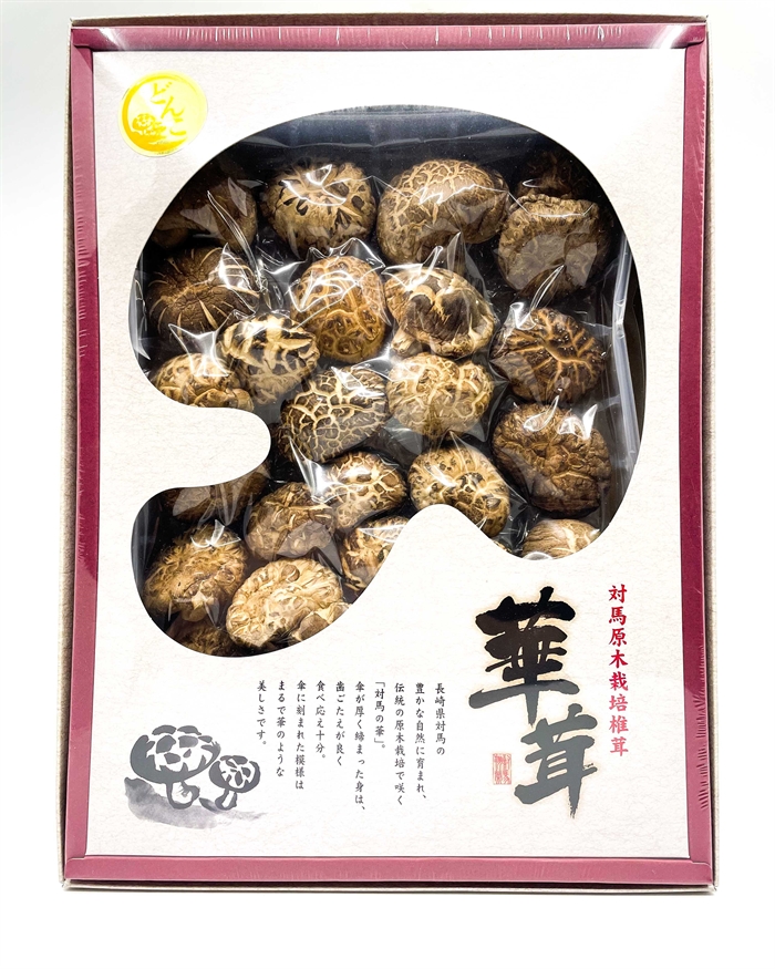 長崎對馬原木乾燥華茸椎茸化粧箱入椎茸160ｇ ＴＳ-50 | k52_kourmet