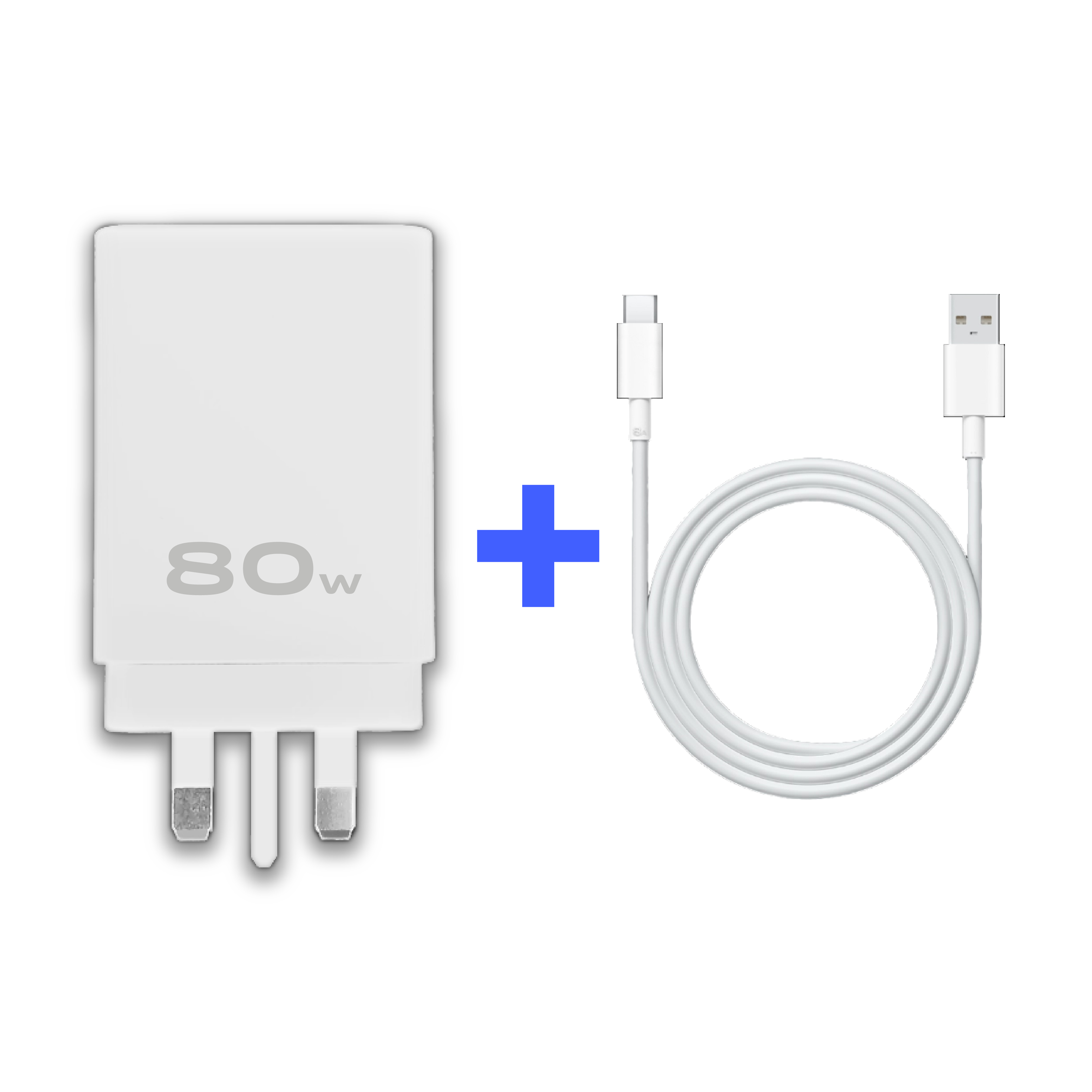 vivo 80W FlashCharge Charger with 8A Charging Cable (Set)