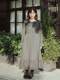 Gingham Lacy Ruffle Dress 