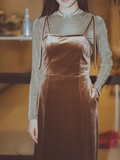 Velour Cami Dress 